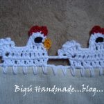 Crochet Little Hen Lace Edging with Free Pattern