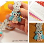 Crochet Owl Bookmark with Pattern