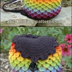 Crochet Rainbow Dragon Backpack with Free Pattern