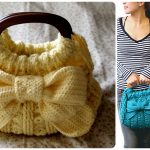 Crochet Ribbon Accent Bag with Free Pattern