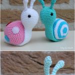 Crochet Amigurumi Snail with Free Pattern