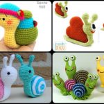 Crochet Snail with Pattern