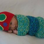 Crochet Snug as a bug baby caterpillar cocoon with Free Pattern