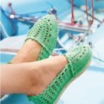 Crocheted Espadrilles Slippers Free Pattern for summer and Beach Shoes