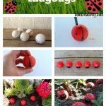 DIY Cute Golf Ball Ladybugs