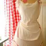 DIY French- inspired Tea Towel Apron