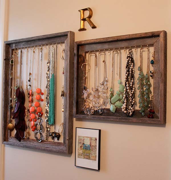 40 Creative Reuse Old Picture Frames Into Home Decor  