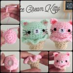 DIY Kitty Ice Cream Amigurumi Crochet Tutorial