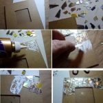 DIY Mosaic Frame from Old CDs diy crafts craft ideas easy crafts diy ideas diy idea diy home easy diy for the home crafty decor home ideas diy decorations diy frame