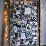 DIY Photo Display from Old Frame