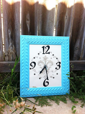 DIY Picture Frame Clock