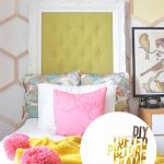 DIY Picture Frame Headboard