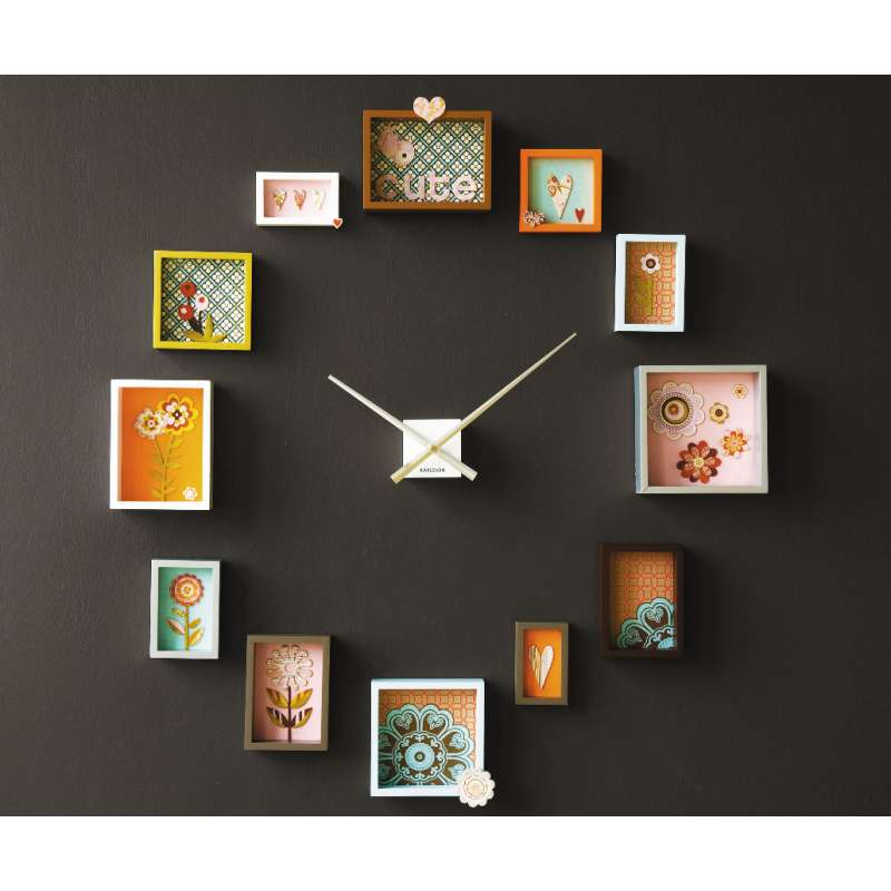 DIY Picture Frame Wall Clock