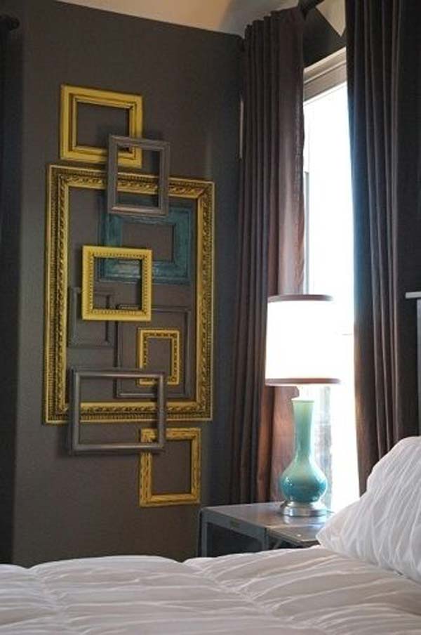 40+ Creative Reuse Old Picture Frames Into Home Decor