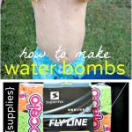 DIY Water Bombs with Sponges