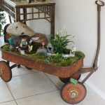 DIY Wheelbarrow Fairy Garden