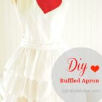 Diy Ruffled Apron