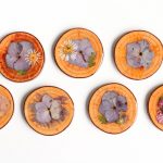 DIY Dried Pressed Flower Wood Coasters