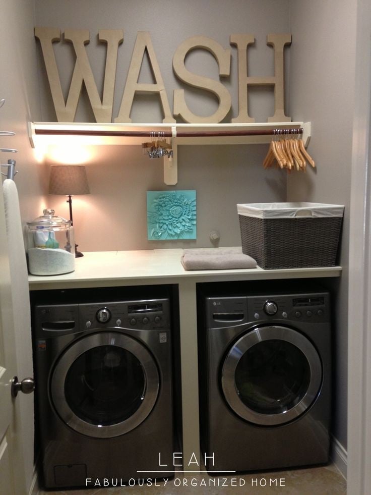 20 Awesome Laundry Room Storage and Organization Ideas