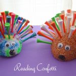 Golf Tee Porcupine for Father’s Day