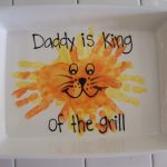 Handprint “King Of The Grill” Dish