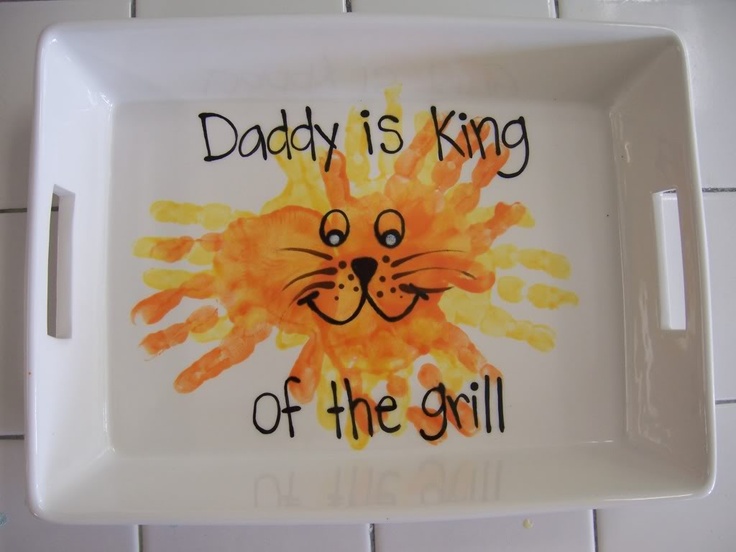 Handprint “King Of The Grill” Dish
