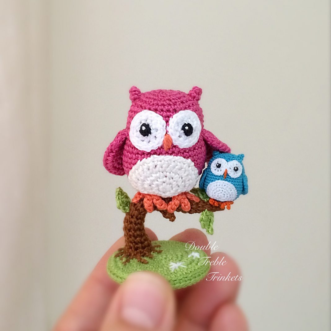 crochet owl plush