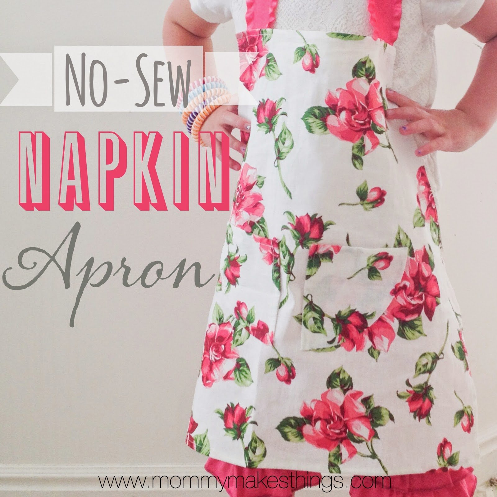 Kids No Sew Apron