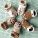 Knitted Baby Mocs with Free Pattern