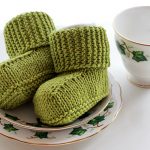 Knitted Baby Uggs with Free Pattern