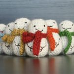 Mini Crochet Snowman with Free Pattern
