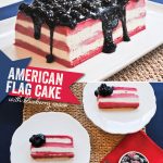 Patriotic Ice Cream Cake