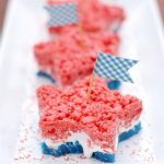 Red White and Blue Ooey Gooey Bars