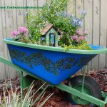 Secret Fairy Garden in an Upcycled Wheelbarrow