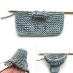 Simple Knitted Baby booties with Free Pattern