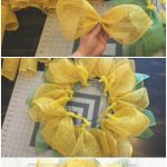 DIY Sunflower Wreath Craft