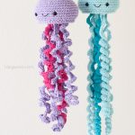 Crochet Amigurumi Jellyfish with Free Pattern