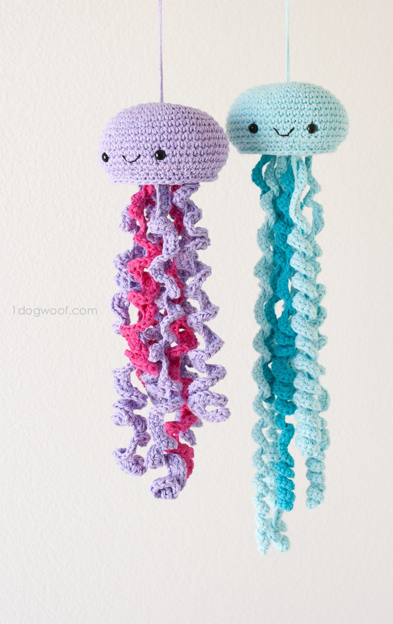 crochet jellyfish 6