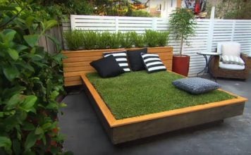 Build a Grass Day Bed