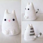 Crochet Adorable Dumpling Kitty with Free Pattern (Video)