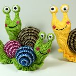 snail amigurumi pattern