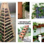 10 DIY Vertical Container Strawberry Planters