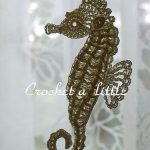 Seahorse Bookmark FREE Crochet Pattern