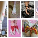 30+ Awesome Crochet Barefoot Sandals Patterns