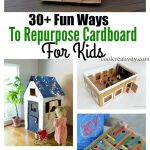 30+ Fun Ways To Repurpose Cardboard For Kids p