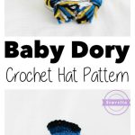 Baby Dory Inspired Hat Free Crochet Paattern