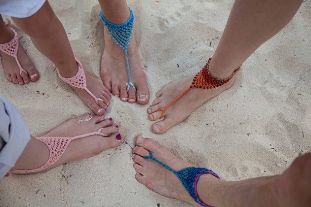 barefoot sandals pattern