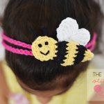 Bee Mine Headband Free Crochet Pattern