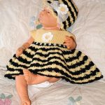 Bumble Bee Dress & Hat Free Crochet Pattern