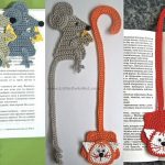 Cat and Mouse Bookmarks Amigurumi Crochet Pattern